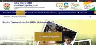NVS Class 6 Admission 2025 Registration Ends Today: Here’s How To Apply At navodaya.gov.in, Direct Link To Register Here