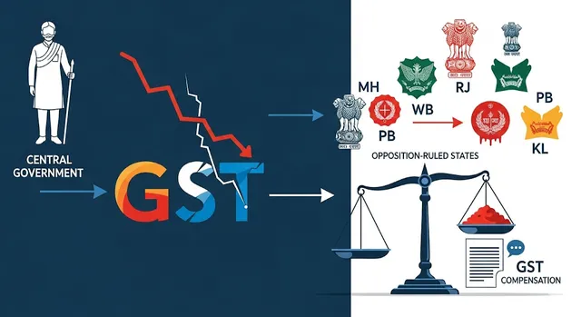 centres-proposed-gst-reforms-caused-revenue-loss-of-crores-must-compensate-oppositionruled-states