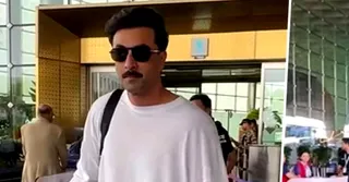 Ranbir Kapoor’s Moustache Look From Love And War Sets Has The Internet Crushing Hard | VIDEO