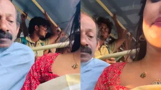 Saree Clad Kerala Woman Records Elderly Man 'Staring At Her Chest' On Bus | Viral Video