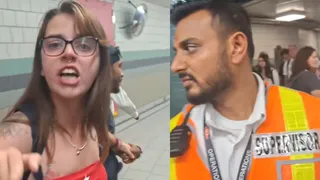 White Woman Stands Up Against Racist Harassment, Defends Indian TTC Worker In Canada