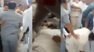Bengal BJP Chief Whip Dragged Out Of Assembly Amid Face-Off With TMC Over Resolution On Bengali Migrants | Watch