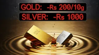Gold Rate Today: Yellow Metal Falls Rs 200 Per 10 Gram; Silver Down Rs 1,000 In Delhi