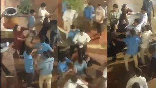 Jaipur Hotel Turns Into Fight Club Over Table Reservation; Viral Video Shows 15 People Throw Punches