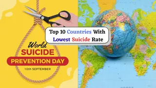 Top 10 Countries With Lowest Suicide Rate| World Suicide Prevention Day 2025