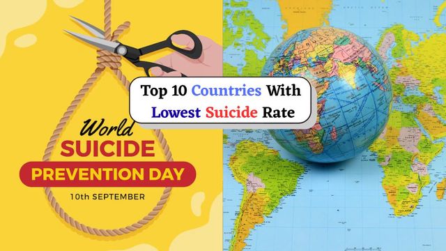Top 10 Countries With Lowest Suicide Rate| World Suicide Prevention Day ...