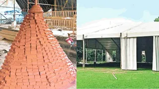 Experience Kolkata In Delhi: Grand Pandals Recreate Dakshineswar Temple For Durga Puja