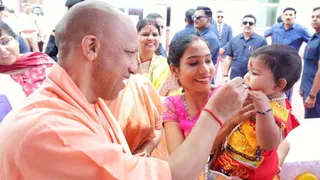 UP CM Yogi Adityanath Flags Off Nutrition Month, Pushes Women And Child Health Initiatives