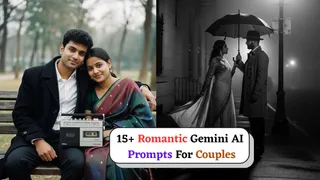 15+ Romantic Gemini AI Prompts For Couples To Create Stunning Retro Photos