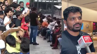 iPhone 17 Goes On Sale, Thousands Gather At Apple Stores In Delhi, Pune, Bengaluru; Scuffle Breaks Out At Mumbai BKC | Watch