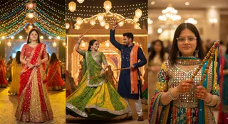20+ Gemini Nano Banana AI Prompts To Transform Your Selfies Into Stunning Dandiya Nights Photos For This Navratri