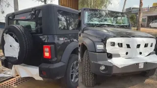 Mahindra Thar Facelift Spotted Undisguised Ahead Of Launch: Check Expected Price, Features, And Engine