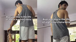 Man Reaches Home From Mumbai At 3 Am, Desi Mom Asks Him To Clean Fan And Fix Curtain In Viral Video, Internet Can’t Stop Laughing
