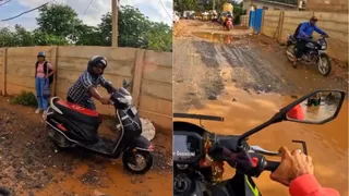 Bengaluru: YouTuber Rescues Stranded Rapido Passenger On Flooded Marathahalli–Kadubeesanahalli Road; Video Goes Viral