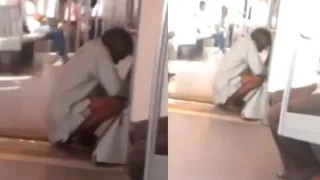 Elderly Man Caught Urinating Inside Delhi Metro Coach, Leaving Commuters Shocked: 'Utterly Disgusting' | Viral Video