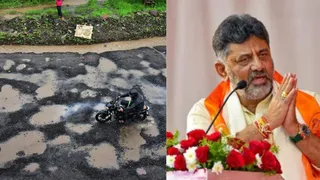 Bengaluru Potholes Woes: DK Shivakumar Unveils Rs 1,100 Crore Plan To Upgrade City Roads, Says ‘We Are at It, It Is Our Job’