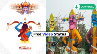 Happy Dussehra 2025 Free Video Status: Download Short Vijayadashami Videos To Share On WhatsApp, Facebook And Instagram