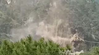 Watch Video: Major Landslide Blocks Road In Uttarakhand's Chamoli, Causes Panic