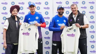 IND vs WI: Shubman Gill, Ravindra Jadeja Unveil Men's Cricket Team Jersey With 'Apollo Tyres' Logo