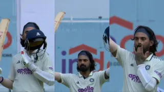 IND vs WI 1st Test: KL Rahul Comes Up With Unique Celebration After Smashing 11th Test Century | Watch