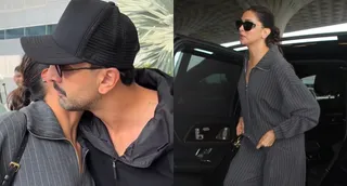 Deepika Padukone And Ranbir Kapoor Share Warm Hug At Airport; Fans Drool Over Their Bond
