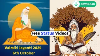 Happy Valmiki Jayanti 2025 Free Status Videos: Download Short Videos, GIFs And HD Images To Share On WhatsApp, Facebook And Instagram