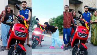Indian Batter And Finisher Rinku Singh Gifts Sister Vida VX2 Electric Scooter; Check Range, Price, And Features