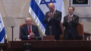 Trump Receives Hero’s Welcome And Standing Ovation In Knesset, Sparks Cheers And Tears In Israel | Video