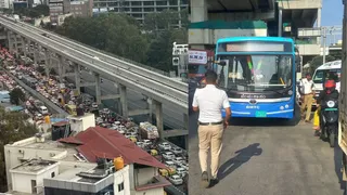 Bengaluru ORR Traffic Today: Massive Jam After BMTC Bus Breakdown Near Ecospace Junction; Check Routes To Avoid