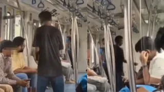 Man With Ticket Begs Inside Bengaluru Green Line Metro, Video Goes Viral And Sparks Safety Concerns