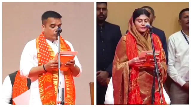 gujarat-cabinet-reshuffle-rivaba-jadeja-among-25-ministers-in-bhupendra-patel-new-cabinet-harsh-sanghavi-gets-deputy-cm-post