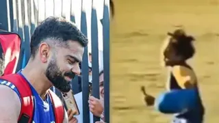 IND vs AUS: Young Virat Kohli Fan Jumps In Joy After Getting Star Batter's Autograph | Watch