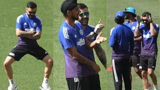 Virat Kohli's Hilarious Mimickry Act Returns Ahead Of ODI Series, Batter Shares Laugh With Arshdeep Singh, Axar Patel | Watch