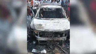 Mathura : 25-Year-Old Man Dies After High-Tension Wire Hits Car, Sparks CNG Explosion