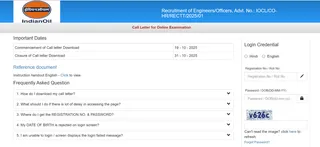 IOCL JE Admit Card 2025 OUT: Here’s How To Check At iocl.com, Direct Link To Download