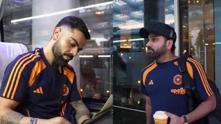 Indian Fans Create Electric Atmosphere, Cheer For Rohit Sharma-Virat Kohli As Men In Blue Travel To Adelaide On Diwali