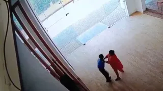 Greater Noida Viral Video: Woman Repeatedly Slaps, Drags Security Guard In Presithm Society; Case Registered
