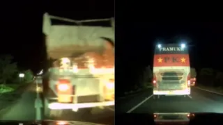 viral-dashcam-video-shows-near-fatal-accident-on-bengaluru-hyderabad-highway-driver-blames-private-bus-watch