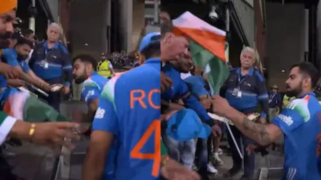 ind-vs-aus-3rd-odi-virat-kohlis-patriotism-on-full-display-picks-up-dropped-indian-flag-after-scg-win-watch