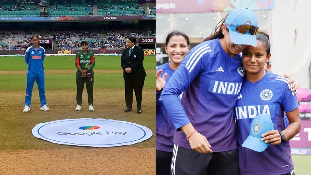 india-women-vs-bangladesh-women-match-scorecard-uma-chetry-debut-amanjot-kaur-radha-ind-w-vs-ban-w-toss-update-playing-11s-navi-mumbai-rain-delay-news