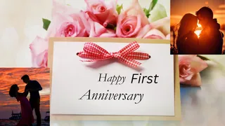 50+ Heartfelt Happy First Anniversary Wishes And Quotes For Husband, Wife And Couples