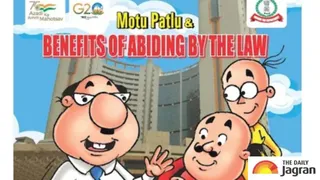 CBSE Launches Motu Patlu Comic Series To Promote Income Tax Awareness Among Students