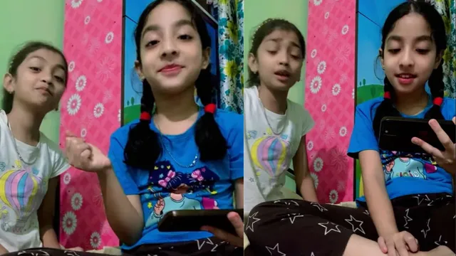 two-little-girls-sing-uyi-amma-in-adorable-video-get-heartwarming-reaction-from-rasha-thadani-viral