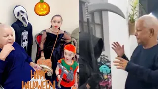 'Called Maha Kumbh Meaningless': BJP Slams Lalu Yadav Over Halloween Pic With Grandchildren