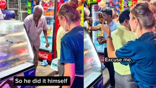 Indian Shopkeeper Asks Foreigner To Throw Wrapper On Road In Viral Video, Ignites Big Debate On Cleanliness And Civic Sense