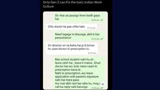 ‘Main Abhi Rest Kar Raha Hu’: Gen Z Employee’s Savage Reply To Boss Over Sick Leave Breaks The Internet