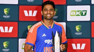 IND vs AUS: Suryakumar Yadav Takes Playful Jab At Asia Cup Silverware Row, Says 'Finally Get To Touch Trophy'