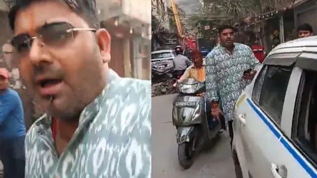 goli-marogay-mujhe-delhi-man-threatens-uber-driver-with-gun-in-busy-market-netizens-demand-strict-action-video