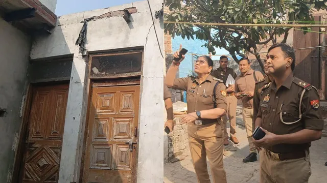 hapur-panic-in-pilkhuwa-as-sudden-explosion-traps-two-under-collapsed-roof-investigation-underway