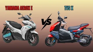 Yamaha Aerox E Vs TVS X: Range, Performance, And Features Compared